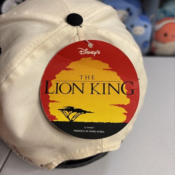 Vintage 90s Disney The Lion King Pumba & Timon Snap Back Hat New With Tags Rare - Picture 4 of 9